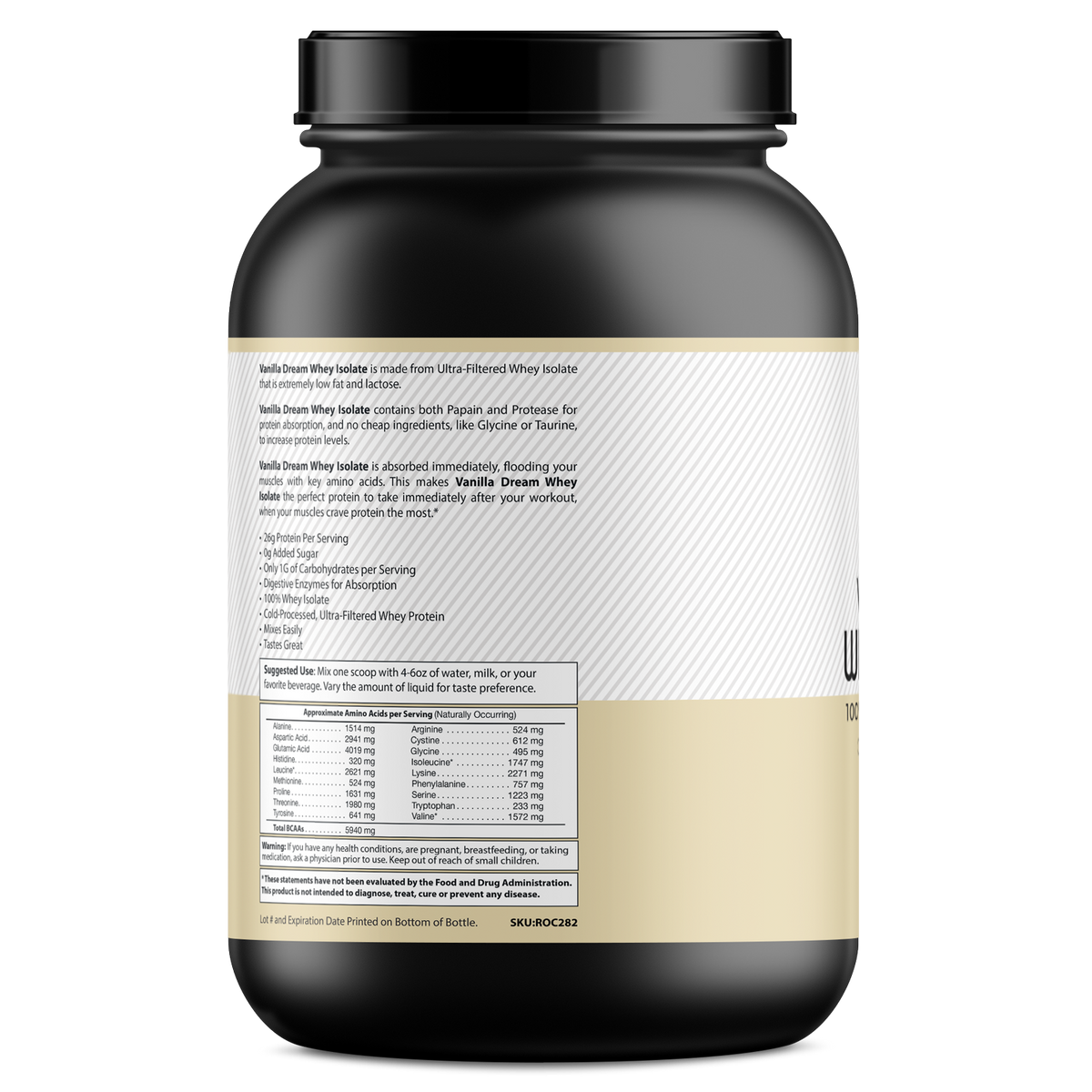 Vanilla Dream Whey Isolate