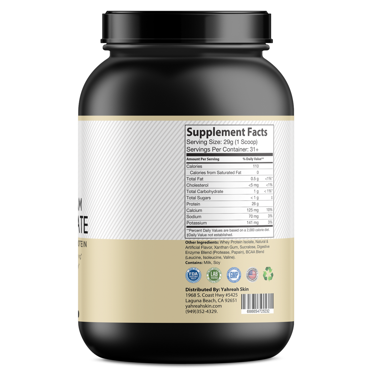 Vanilla Dream Whey Isolate